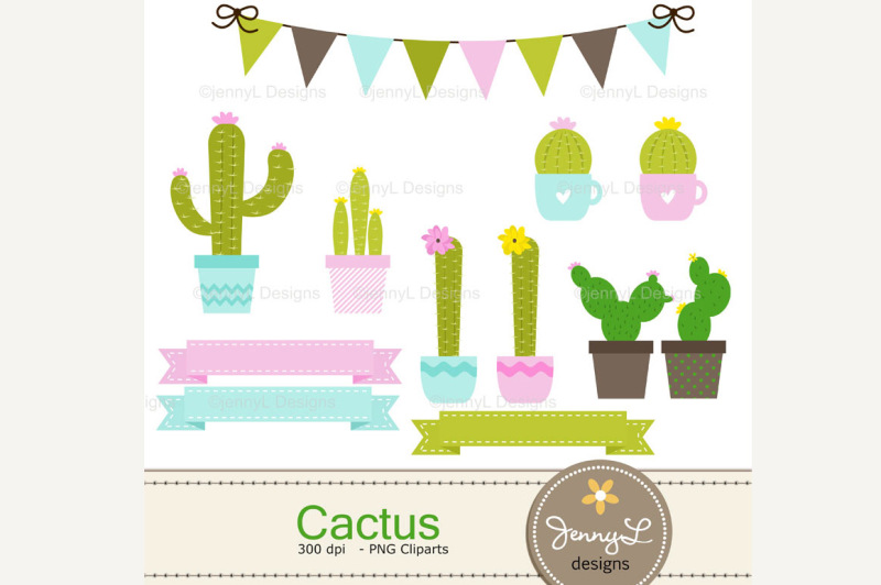 cactus-digital-papers-and-clipart