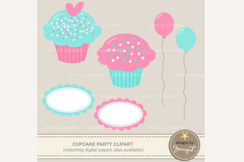 cupcakes-digital-papers-and-cliparts