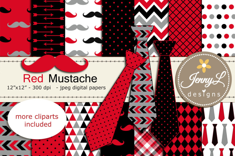 mustache-necktie-father-s-day-digital-papers-and-cliparts