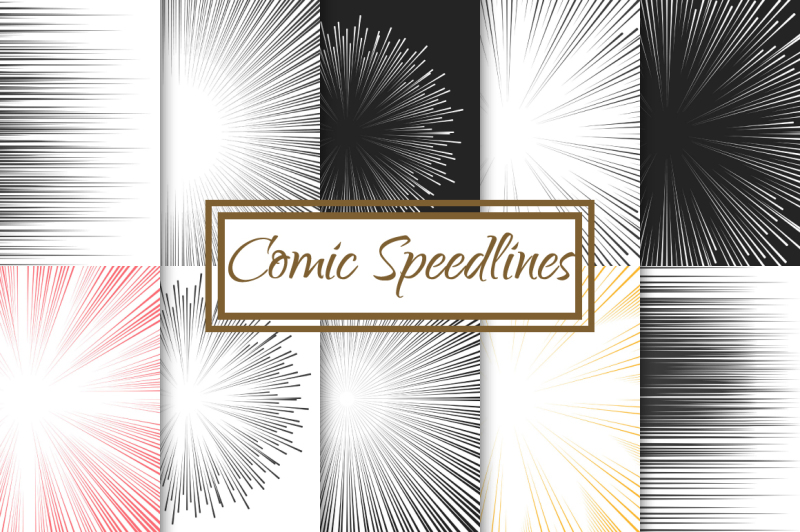 comic-speed-line-backgrounds