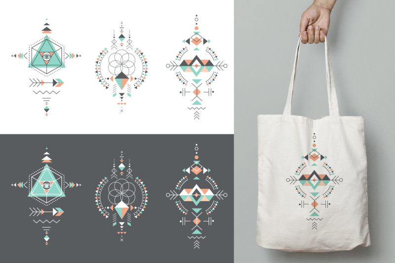 sacred-geometry-aztec-shapes