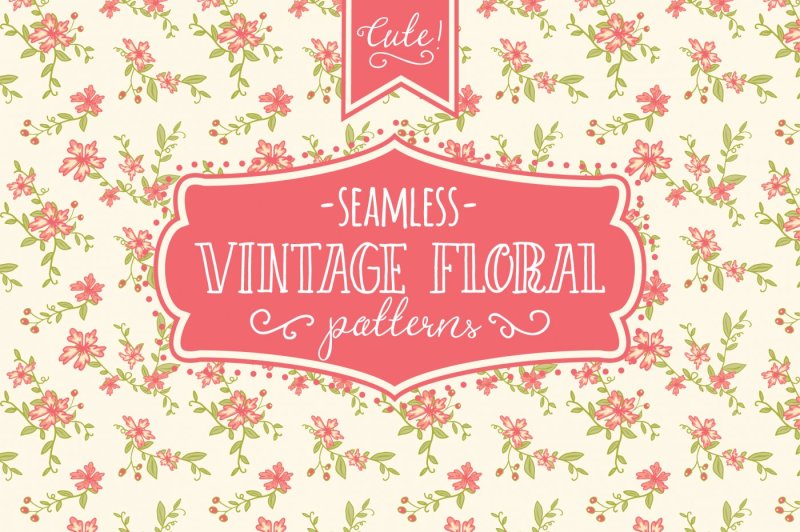 seamless-vintage-floral-patterns