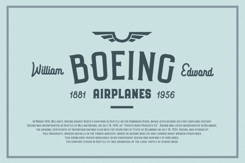 the-aviator-font-collection
