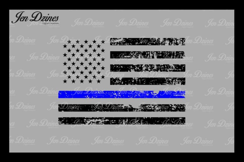 blue-line-distressed-flag-sgvg-dxf-eps-pn