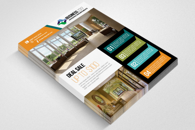 real-estate-business-flyer-template