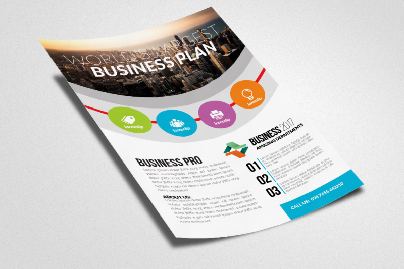 clean-business-flyer-template