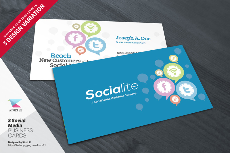 3-social-media-business-card-templates