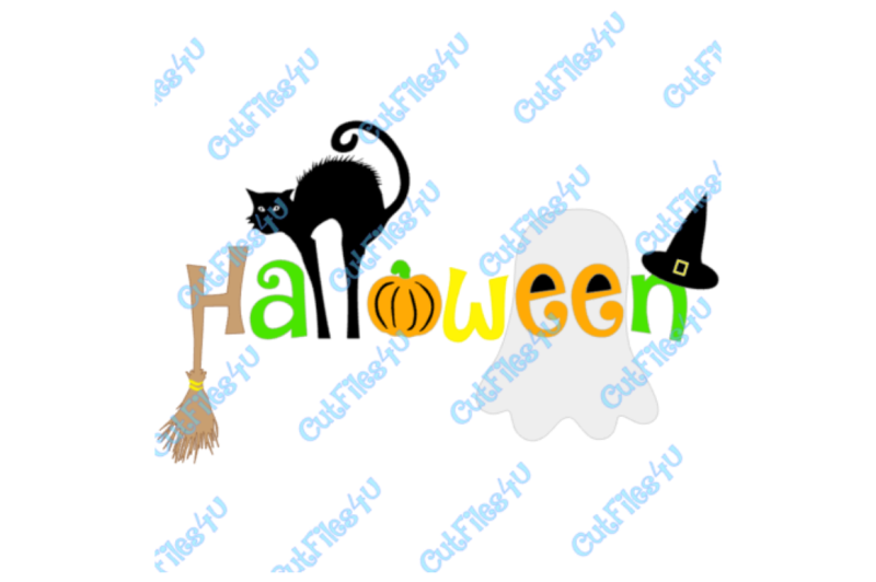 halloween-black-cat-ghost-pumpkin-witch-hat-witch-broom-design-svg-and-silhouette-studio-3-cut-files-using-cameo-cricut-for-vinyl-htv-sign