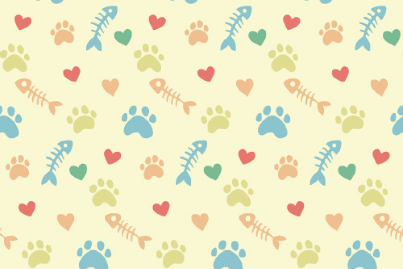 cats-n-dogs-patterns-set