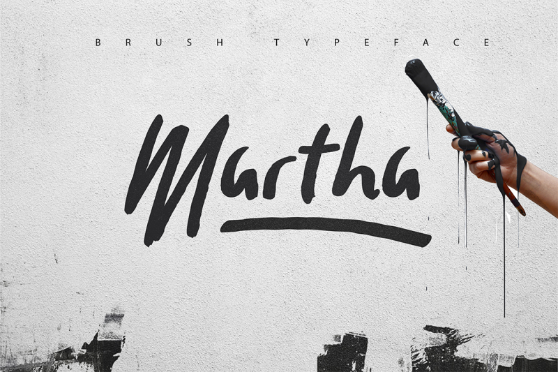 martha-brush-typeface