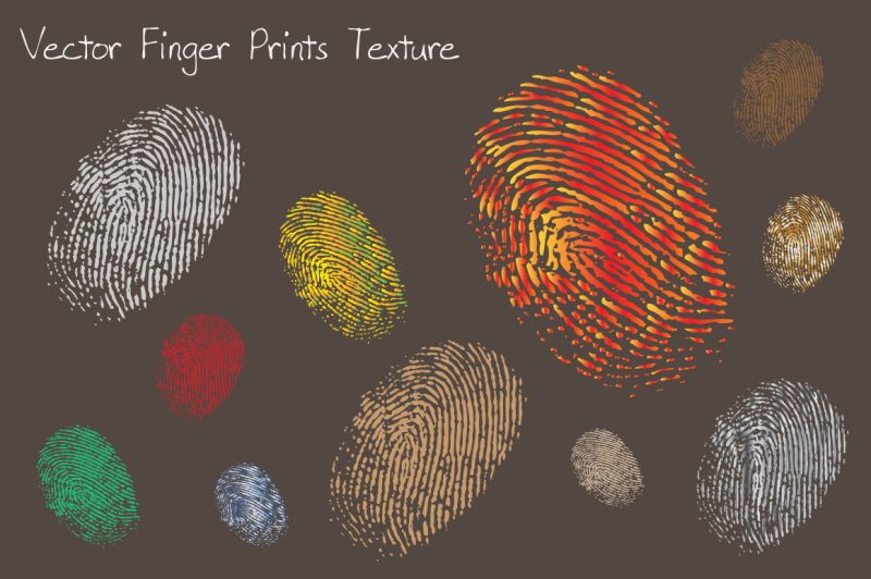 vector-finger-prints-texture-amp-objects