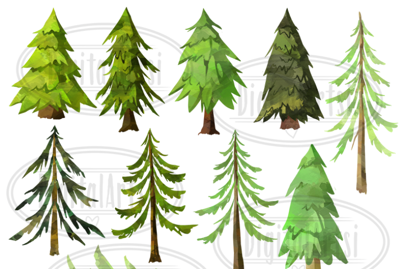 watercolor-pine-trees-clipart