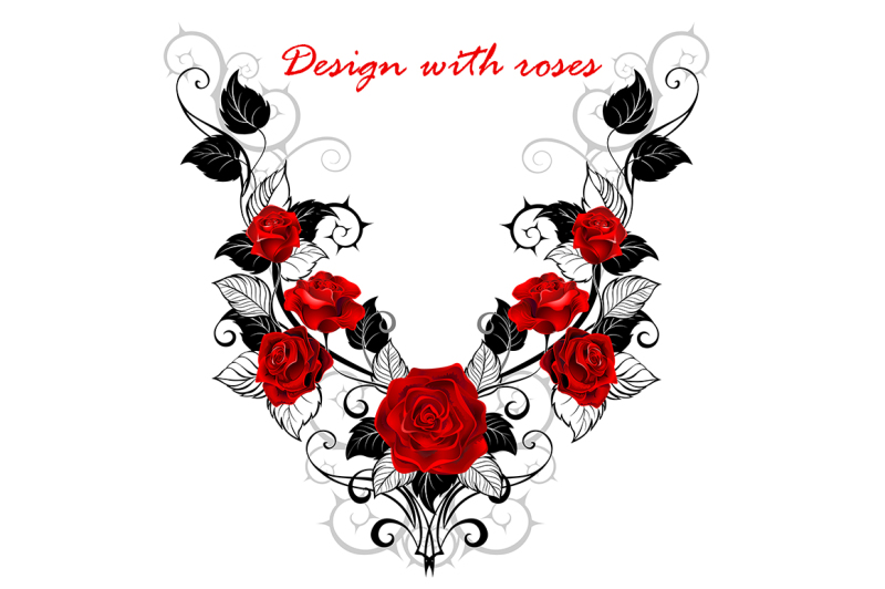 design-of-red-roses
