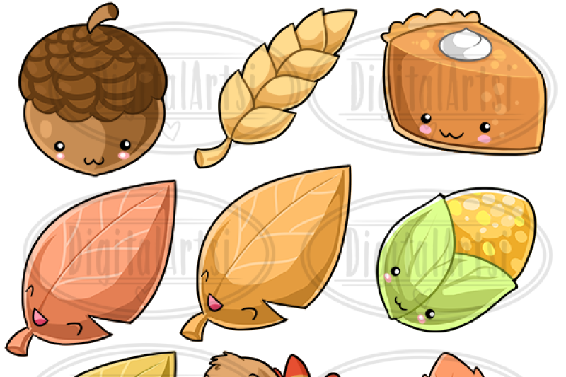 kawaii-thanksgiving-clipart