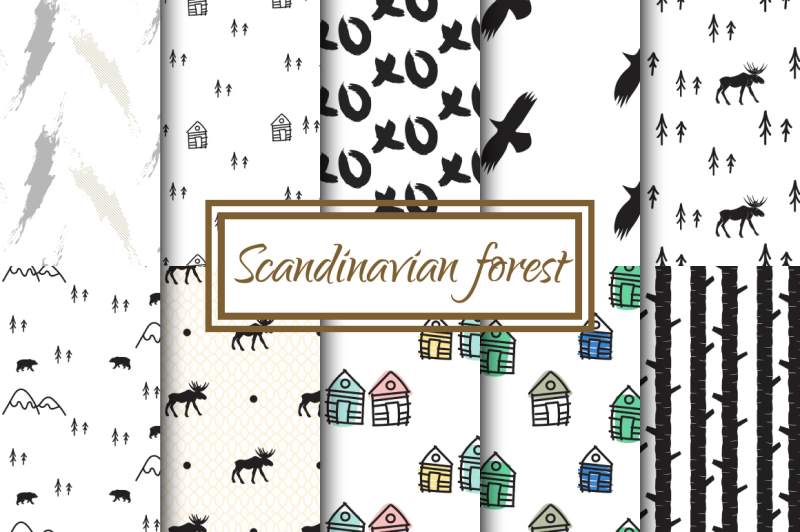 scandinavian-forest-seamless-pattern