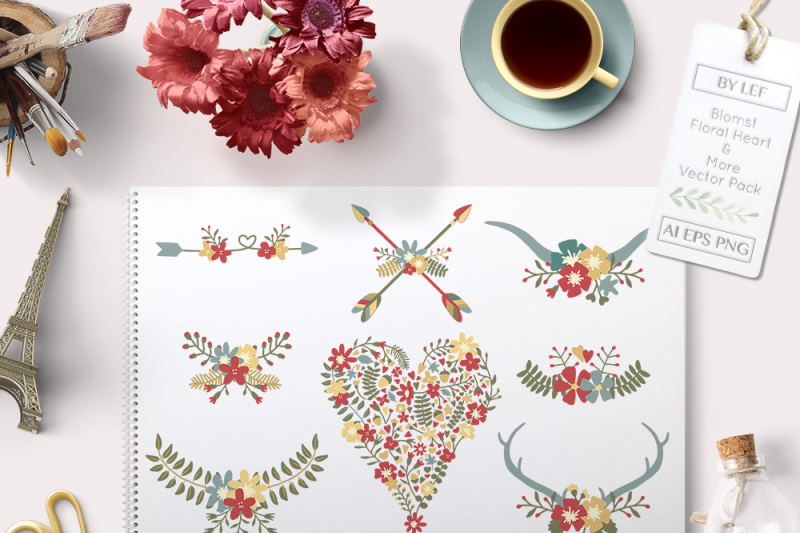 floral-wedding-vector-graphics