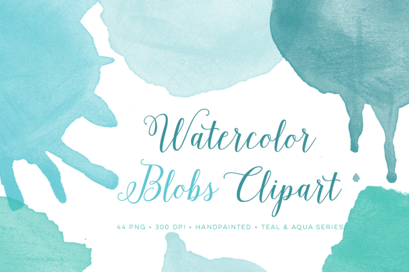 watercolor-blobs-teal-graphics-44-pc-watercolour-clipart-round-splatter