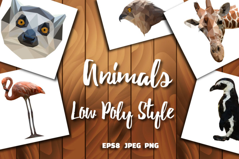 animals-low-poly-style