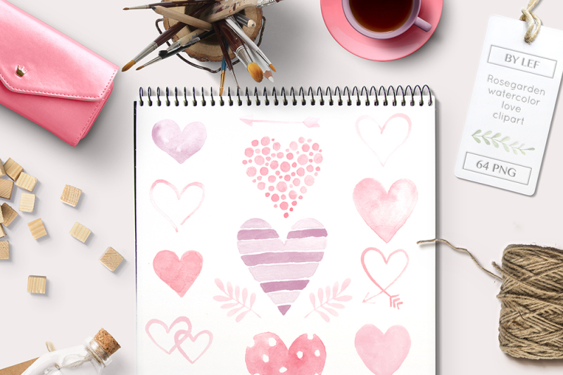 heart-watercolor-graphics-64-png-hearts-arrows-love-handpainted-clipart