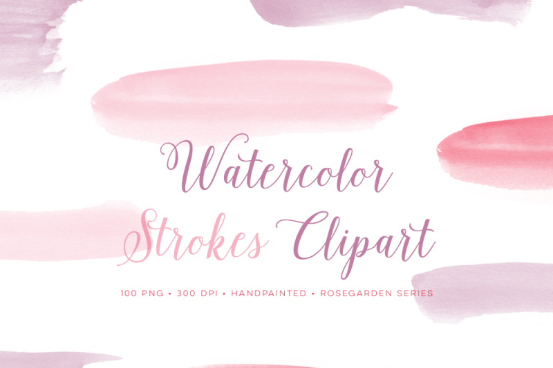 watercolor-paint-brush-strokes-png-handpainted-watercolour-clipart-graphics-perfect-pink-and-purple-clip-art