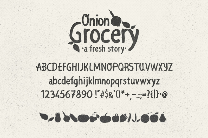 grocery-rounded-font
