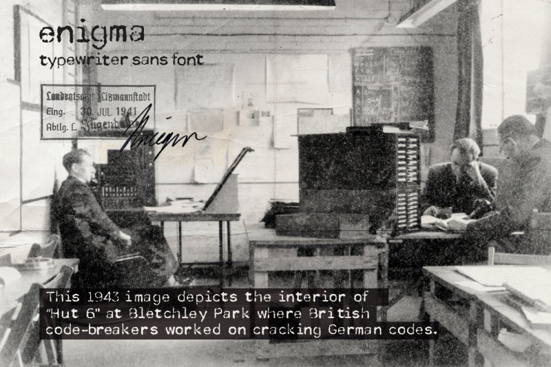 enigma-typewriter-sans-font