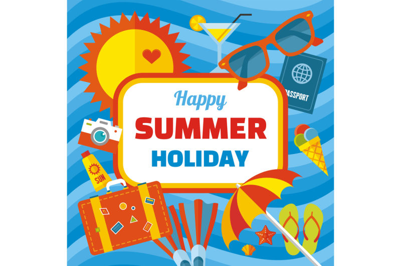 happy-summer-holiday-vector-banner