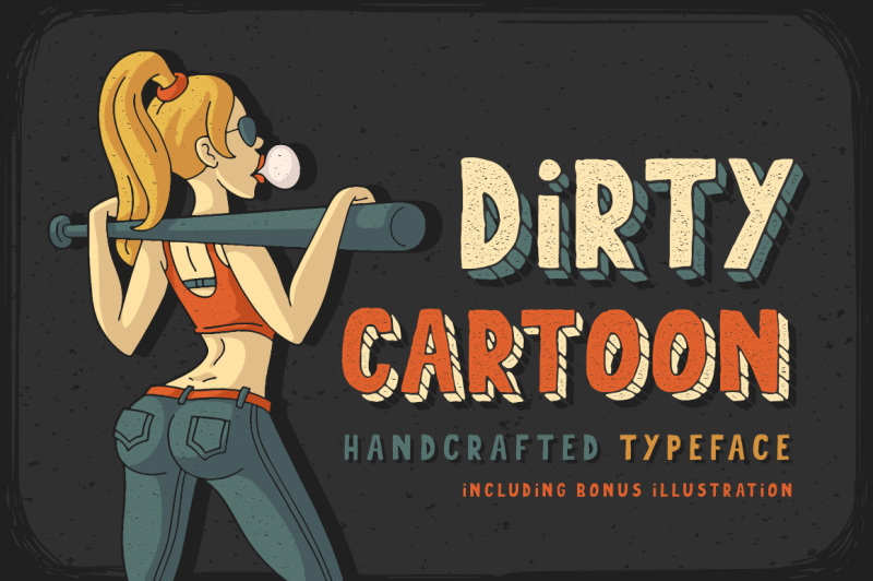 dirty-cartoon-font