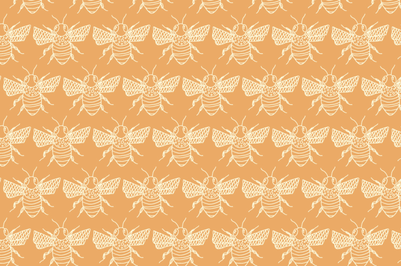 honey-bee-seamless-pattern-papers