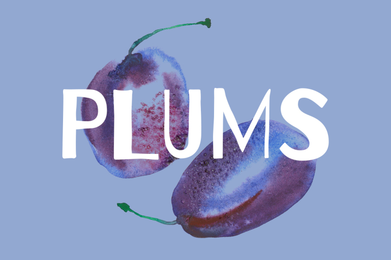 delicious-plums-set-in-trendy-watercolor-style