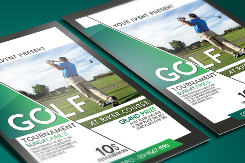 golf-tournament-flyer-tamplate