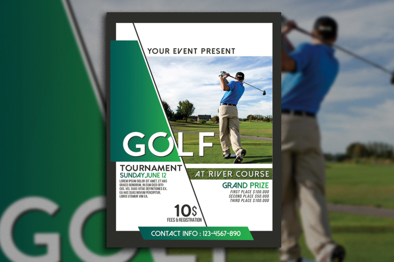 golf-tournament-flyer-tamplate