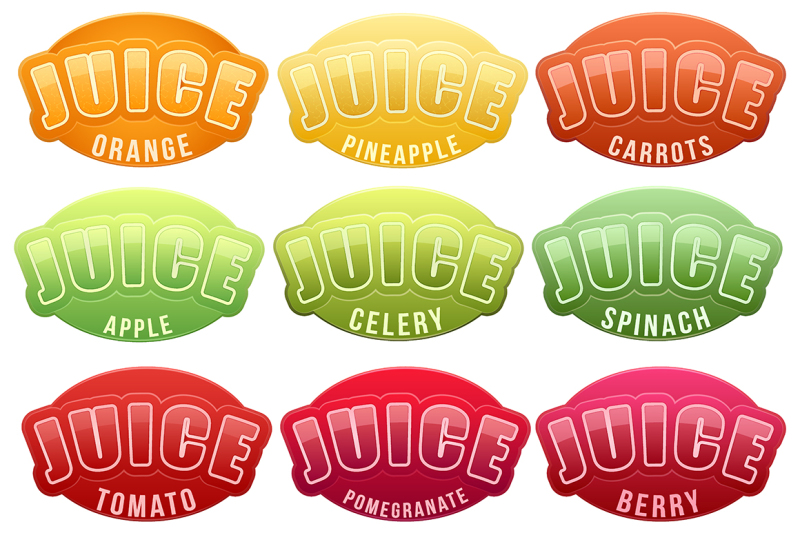 unique-set-of-juice-labels