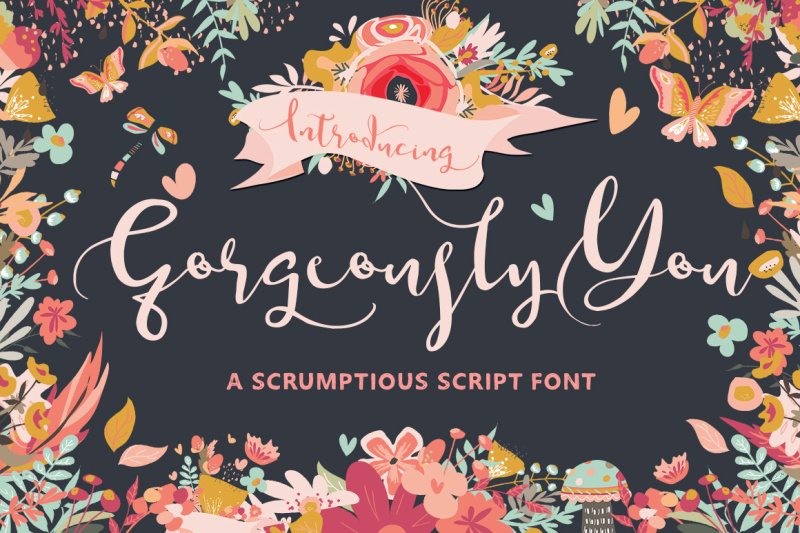 digital-wedding-font-gorgeously-you-digital-download-hand-drawn-script-font-calligraphy-cursive-font