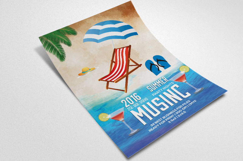 summer-picnic-party-flyer-template