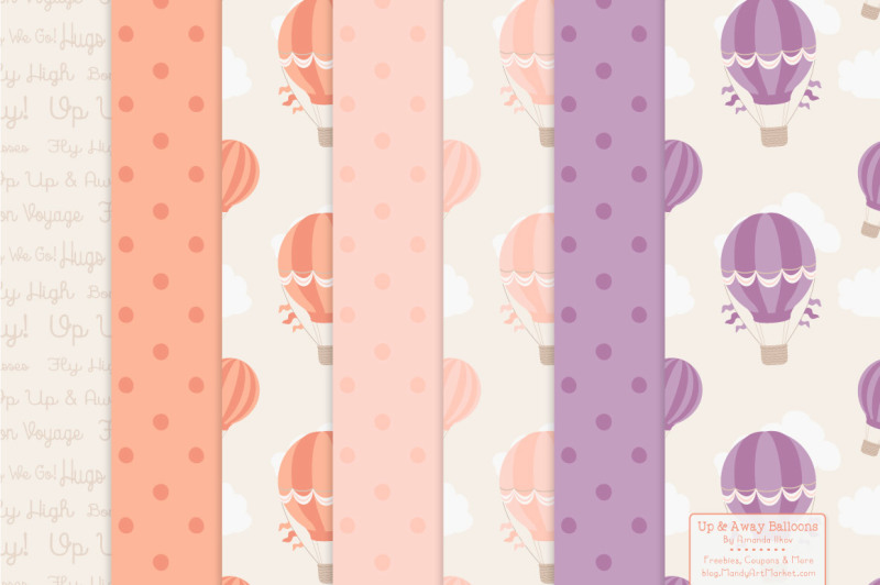 antique-peach-hot-air-balloons-and-patterns