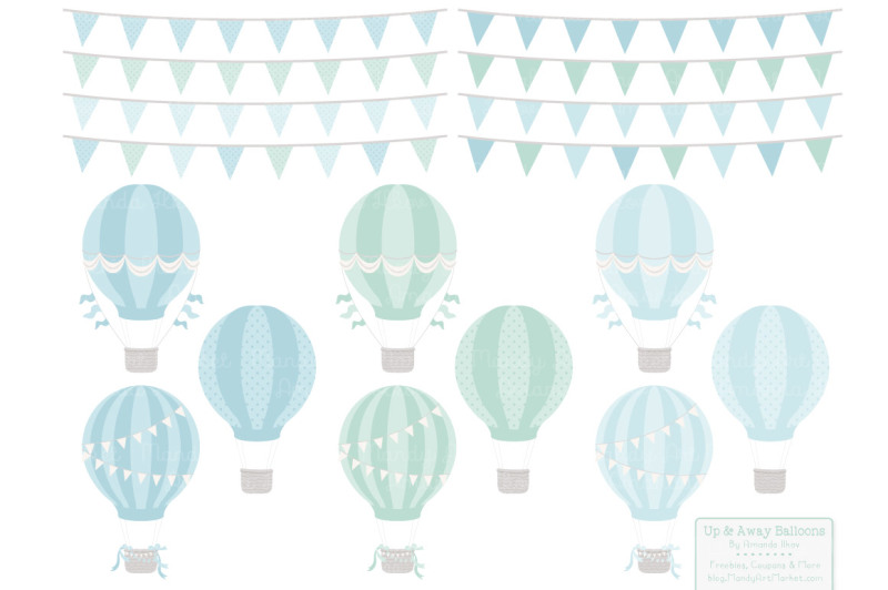 blue-and-mint-hot-air-balloons-and-patterns