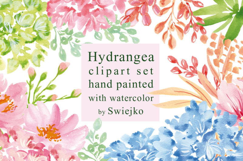 hydrangea-clipart-set-digital-watercolor-flowers