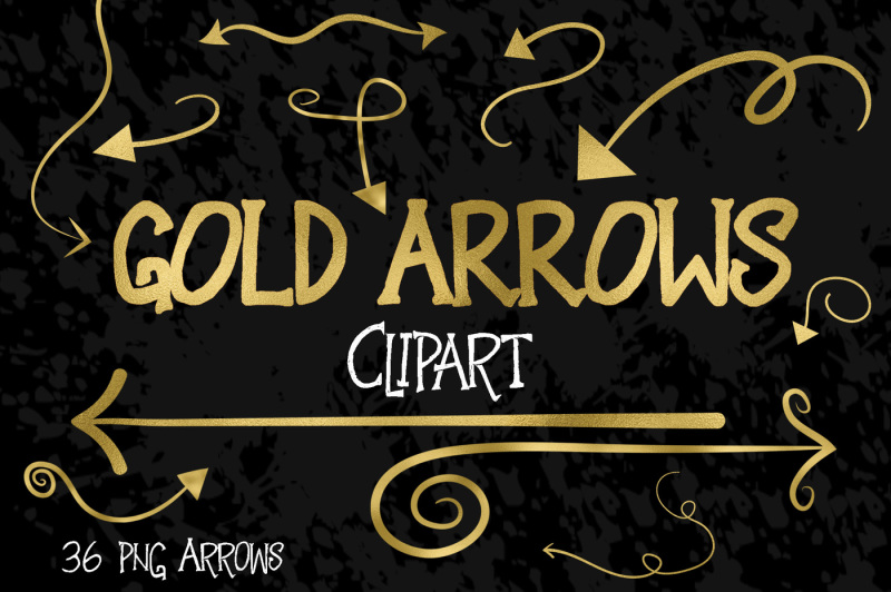 gold-foil-arrows-clip-art
