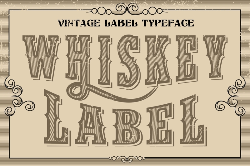 vintage-label-whiskey-label