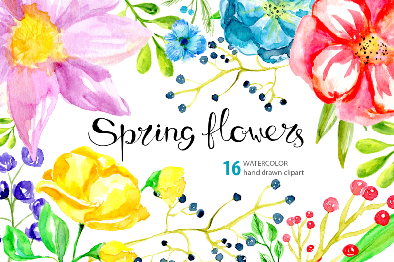 spring-watercolor-flowers-and-floral-elements