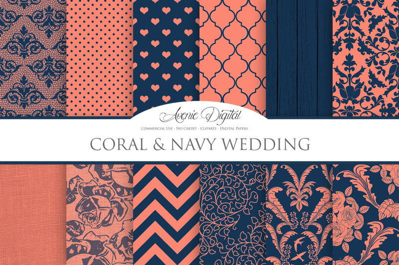 coral-and-navy-wedding-backgrounds