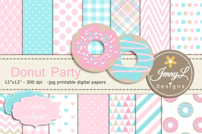 donut-girl-digital-papers-and-clipart