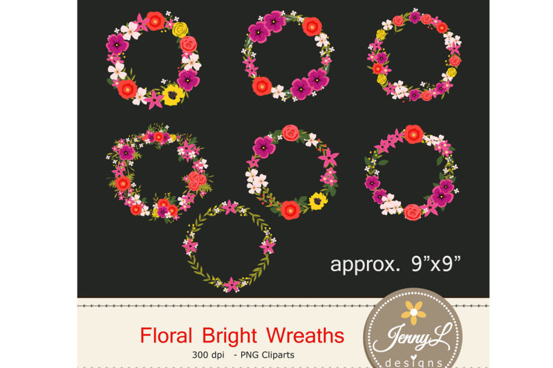 wedding-flower-wreath-clipart
