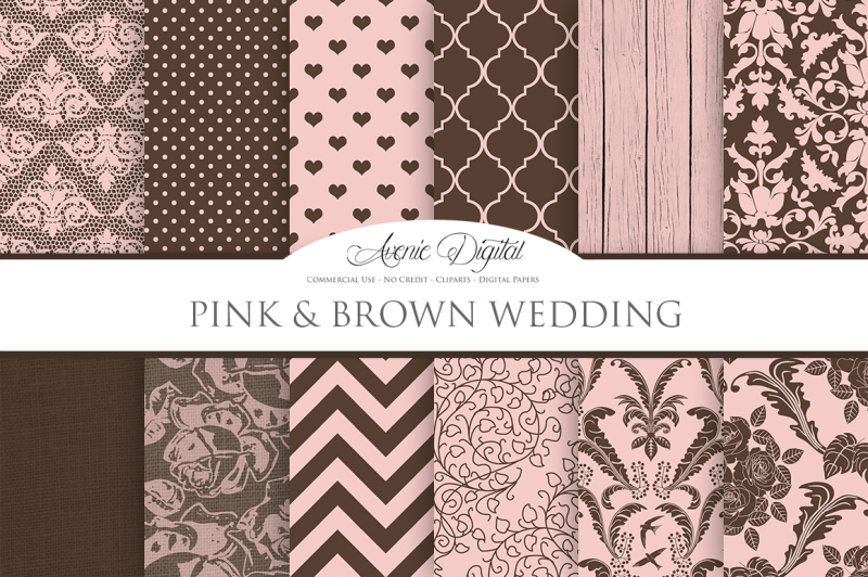 pink-and-brown-wedding