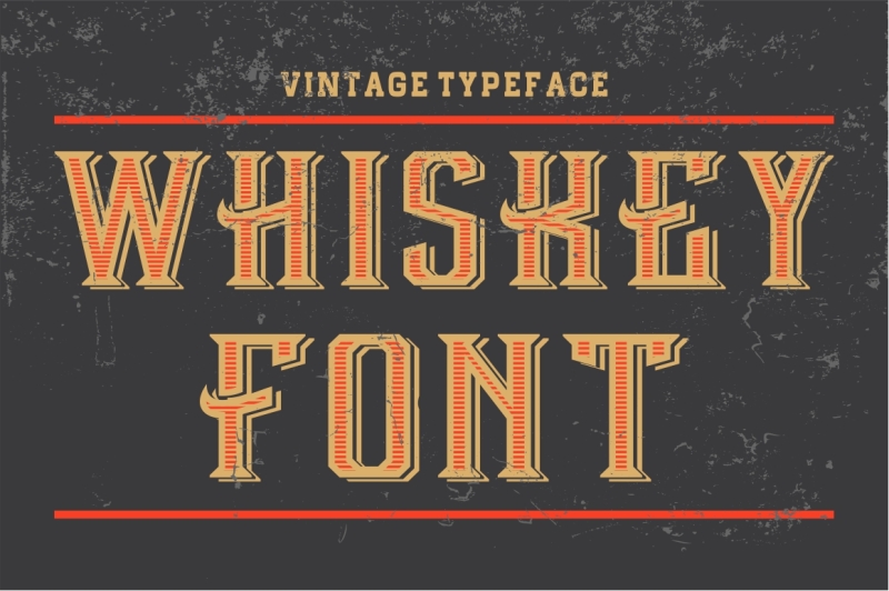 whiskey-font-vintage-vector-letters