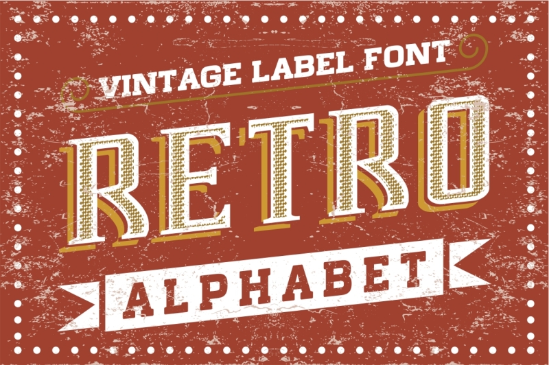 vintage-label-retro-alphabet