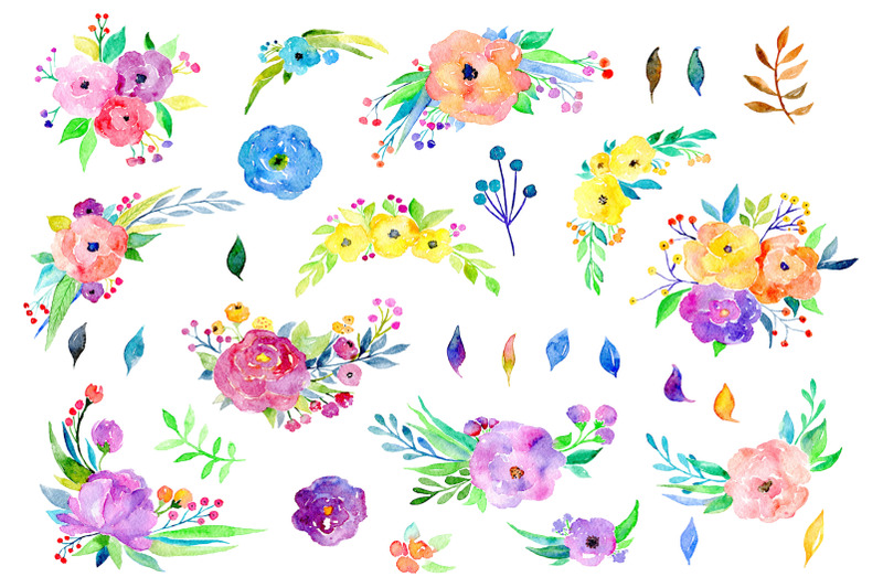 bright-colorful-watercolor-flowers-png