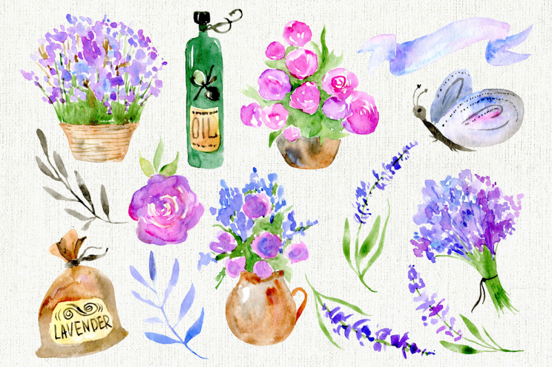 watercolor-provence-clipart