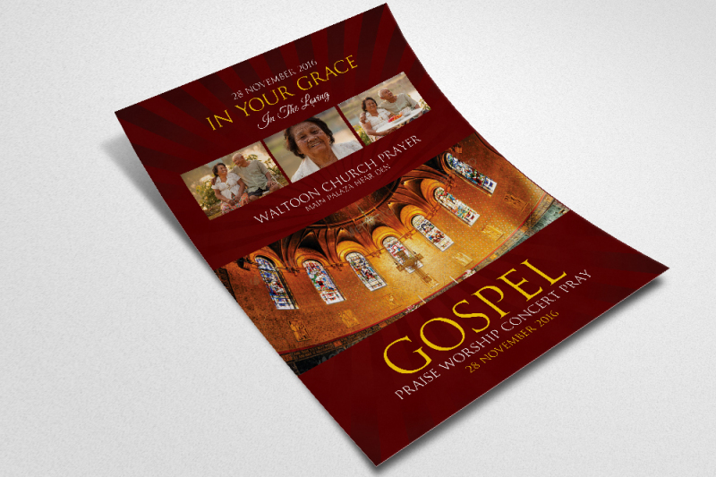 gospel-church-flyer-template